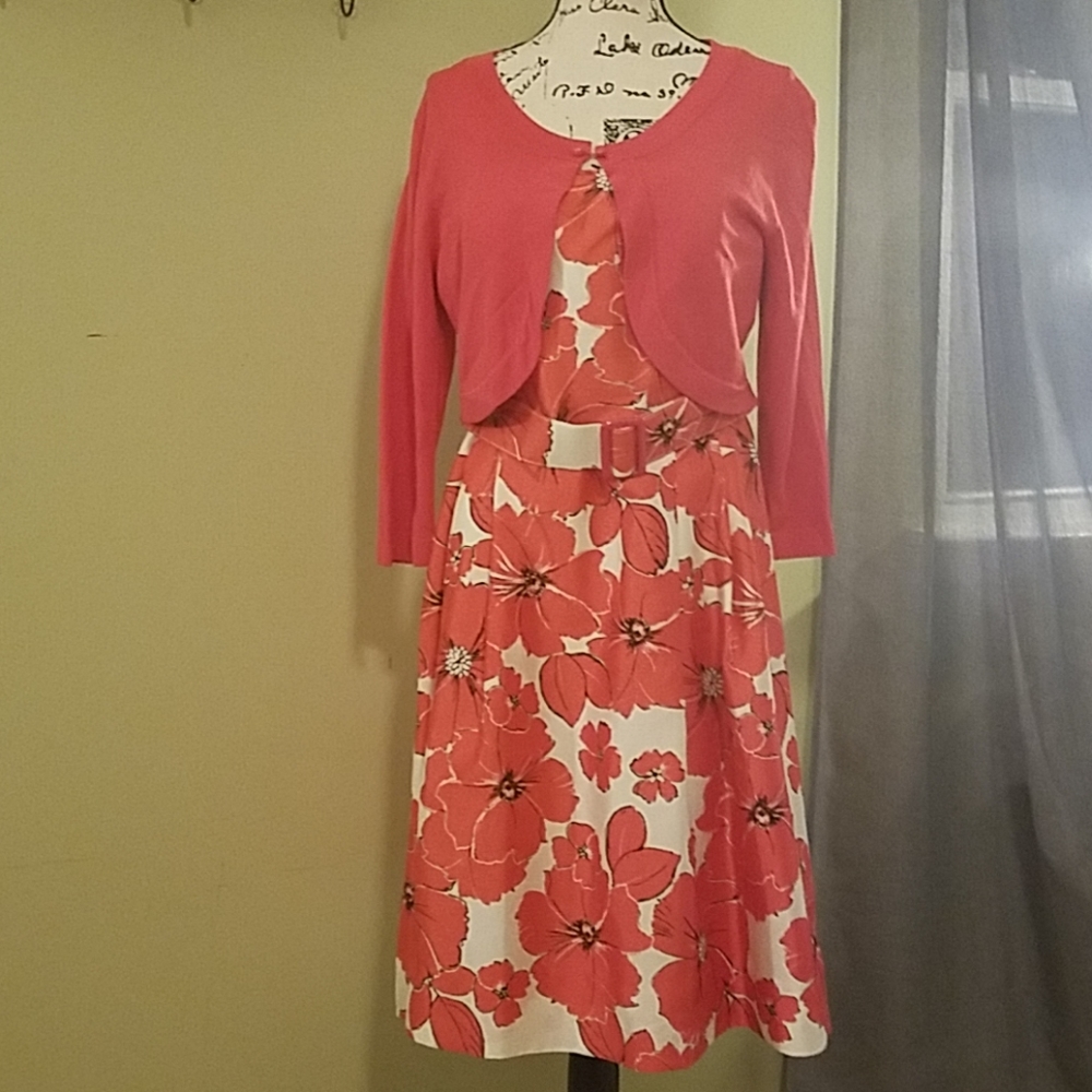 NWOT Jessica Howard spring floral dress